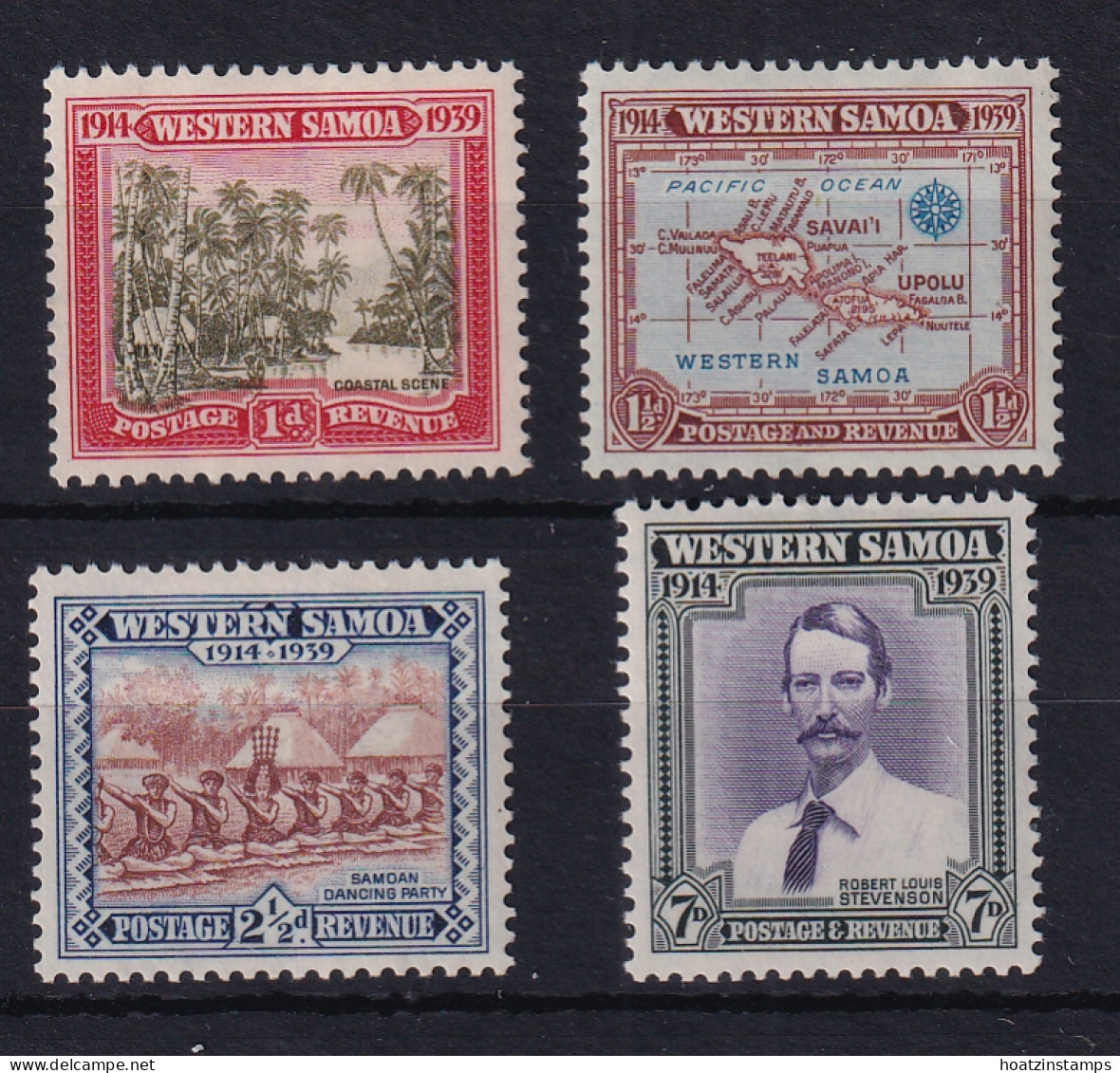 Samoa: 1939   25th Anniv Of New Zealand Control   MH - Samoa