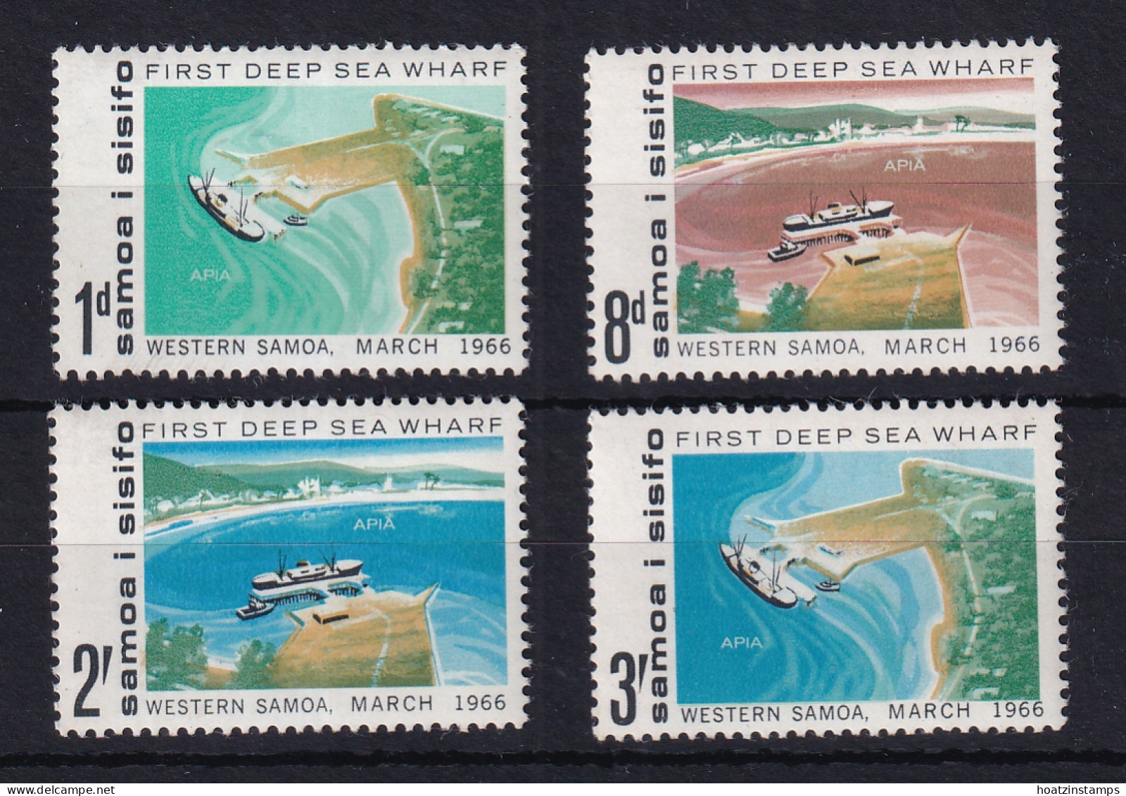 Samoa: 1966   Opening Of First Deep Sea Wharf, Apia  MNH - Samoa