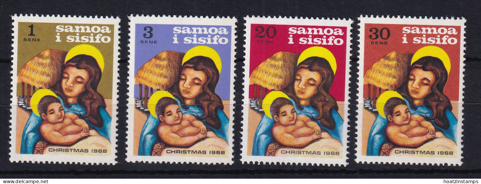 Samoa: 1968   Christmas   MNH - Samoa