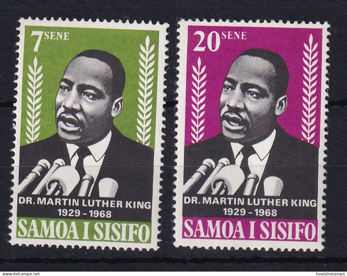 Samoa: 1968   Martin Luther King Commemoration  MNH - Samoa
