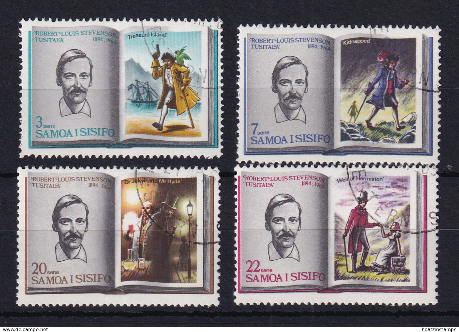 Samoa: 1969   75th Death Anniv Of Robert Louis Stevenson  Used - Samoa