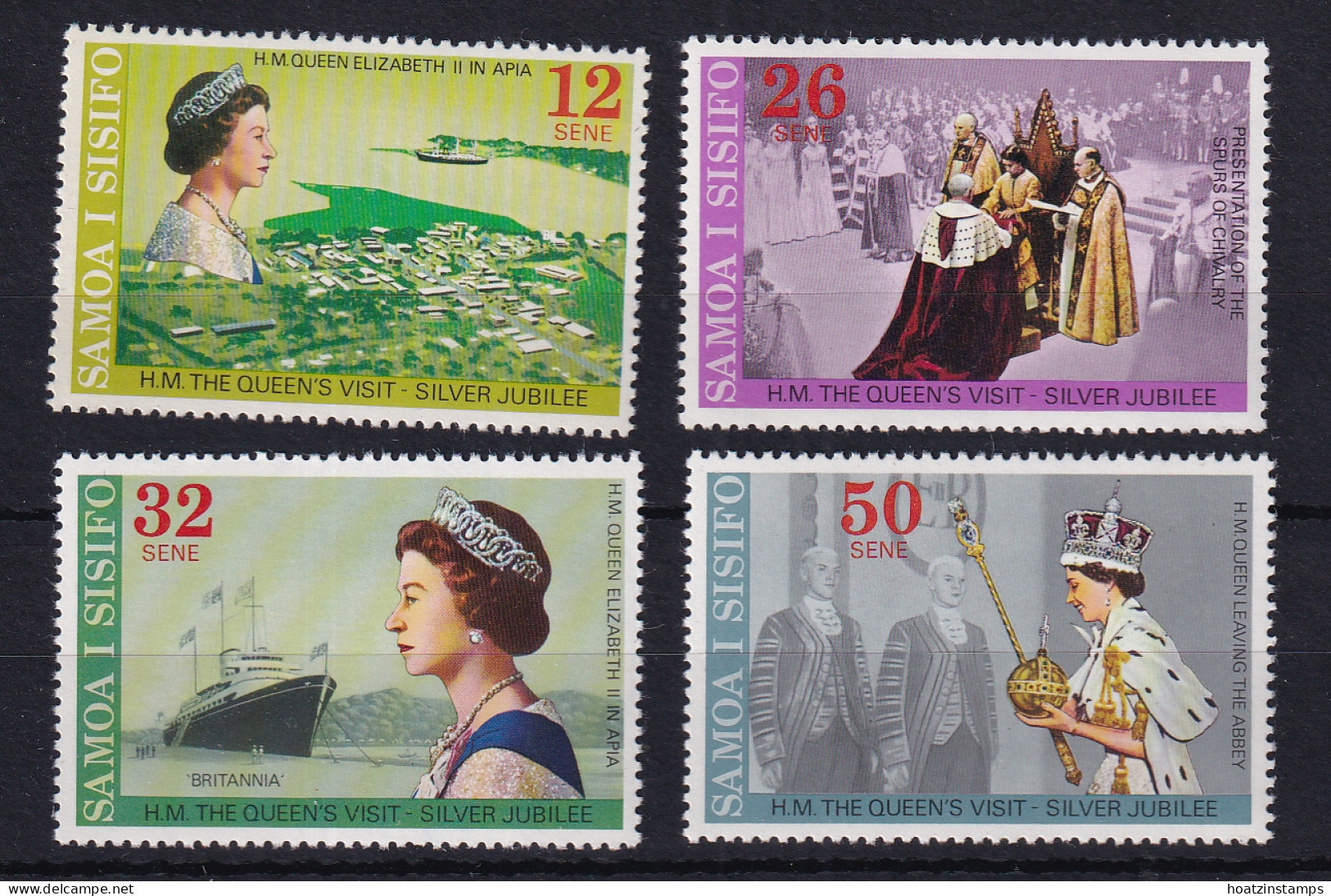 Samoa: 1977   Silver Jubilee And Royal Visit    MNH - Samoa