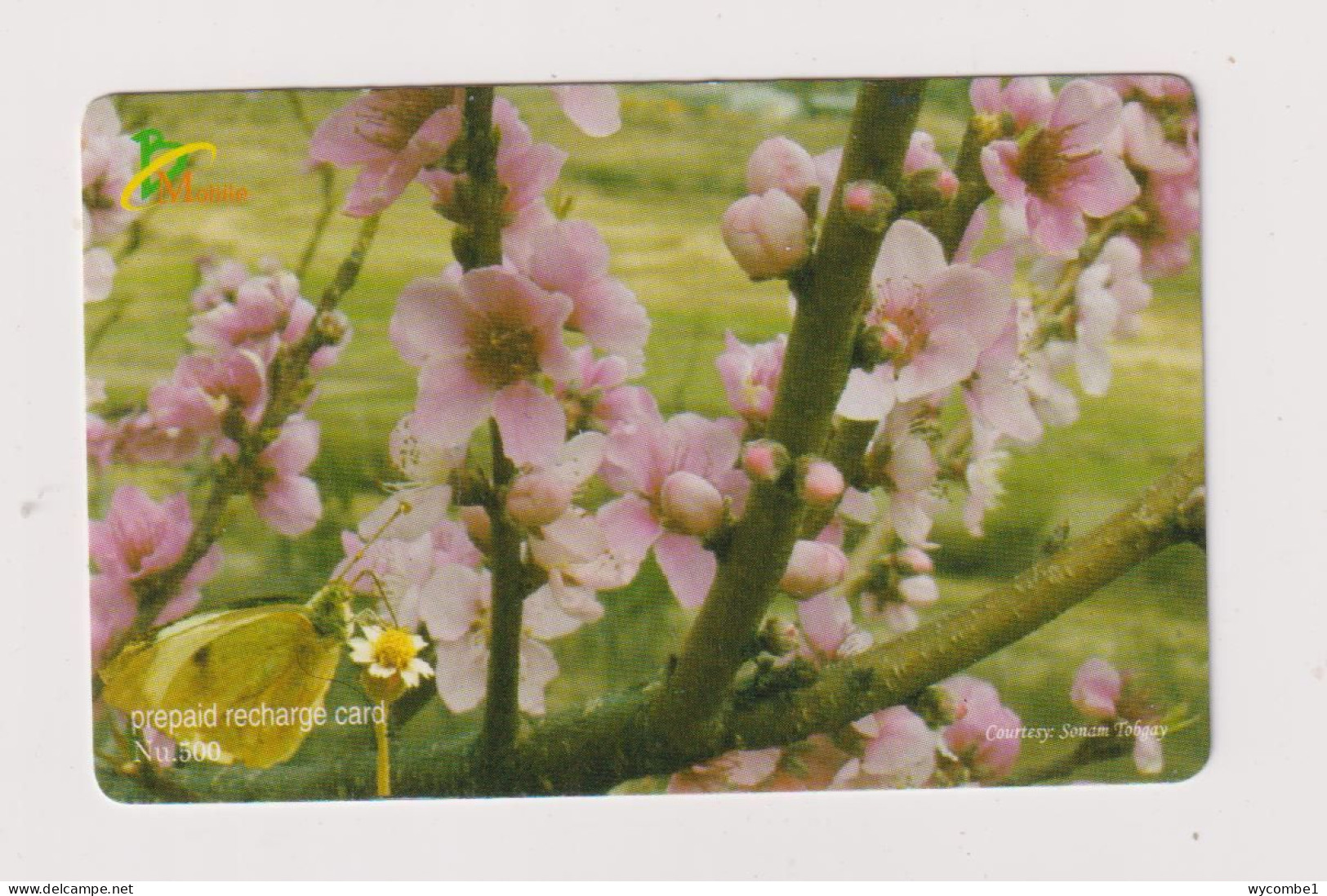 BHUTAN -  Blossom Remote  Phonecard - Bhoutan