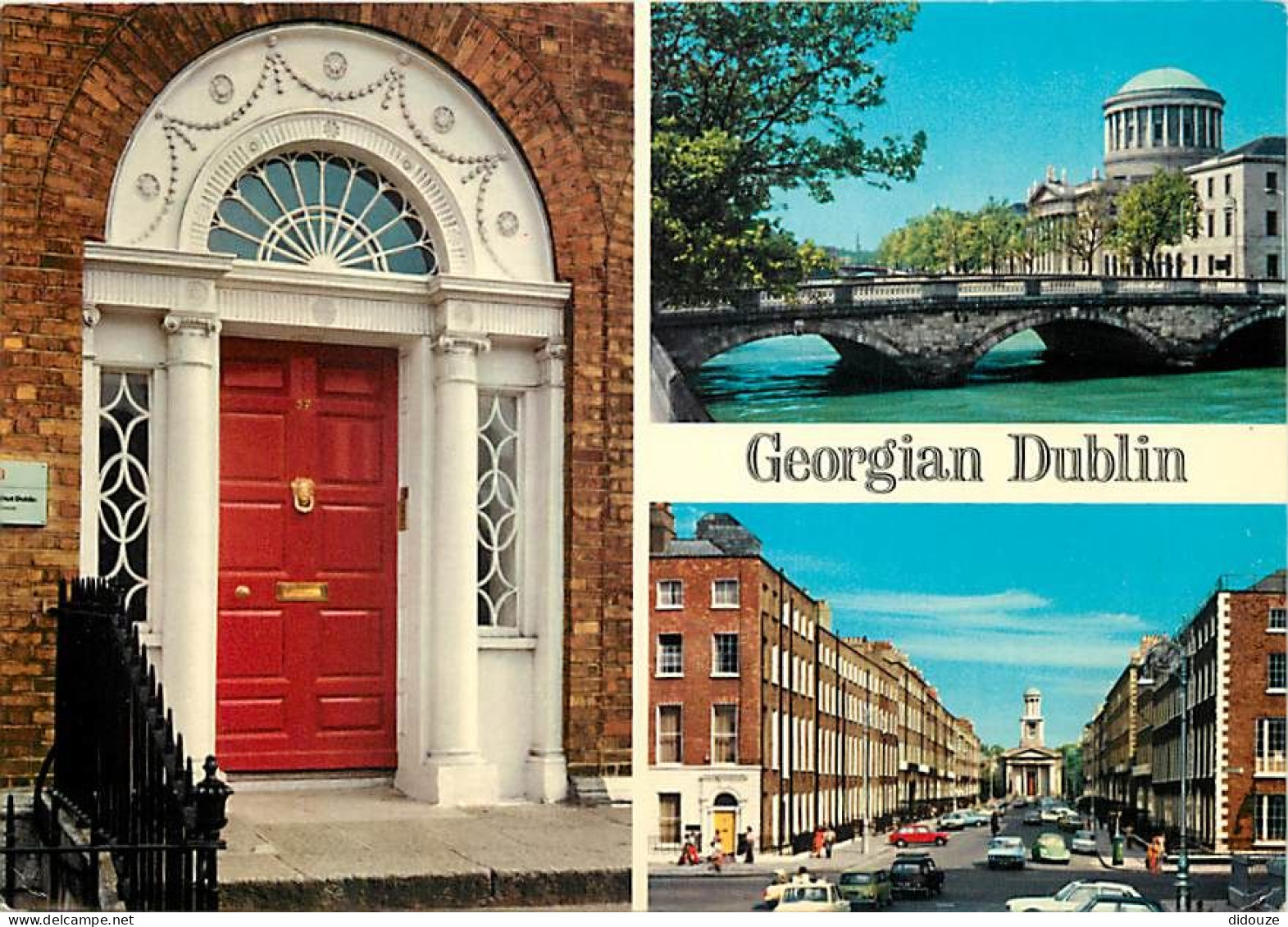 Irlande - Dublin - Georgian Dublin - Multivues - Automobiles - Ireland - CPM - Voir Scans Recto-Verso - Dublin
