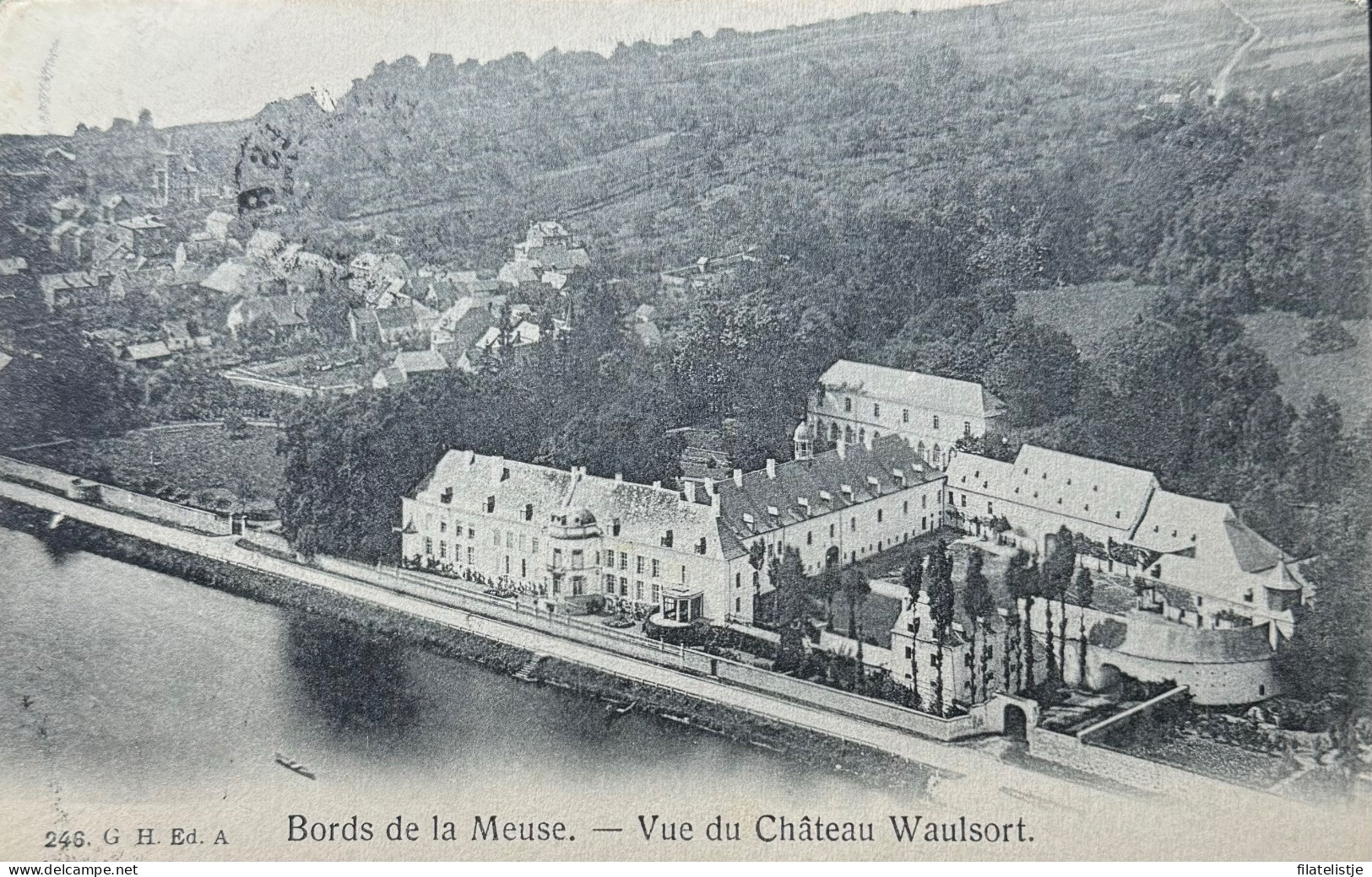 Waulsort Cue De Chateau Waulsort Bords De La Meuse - Hastière