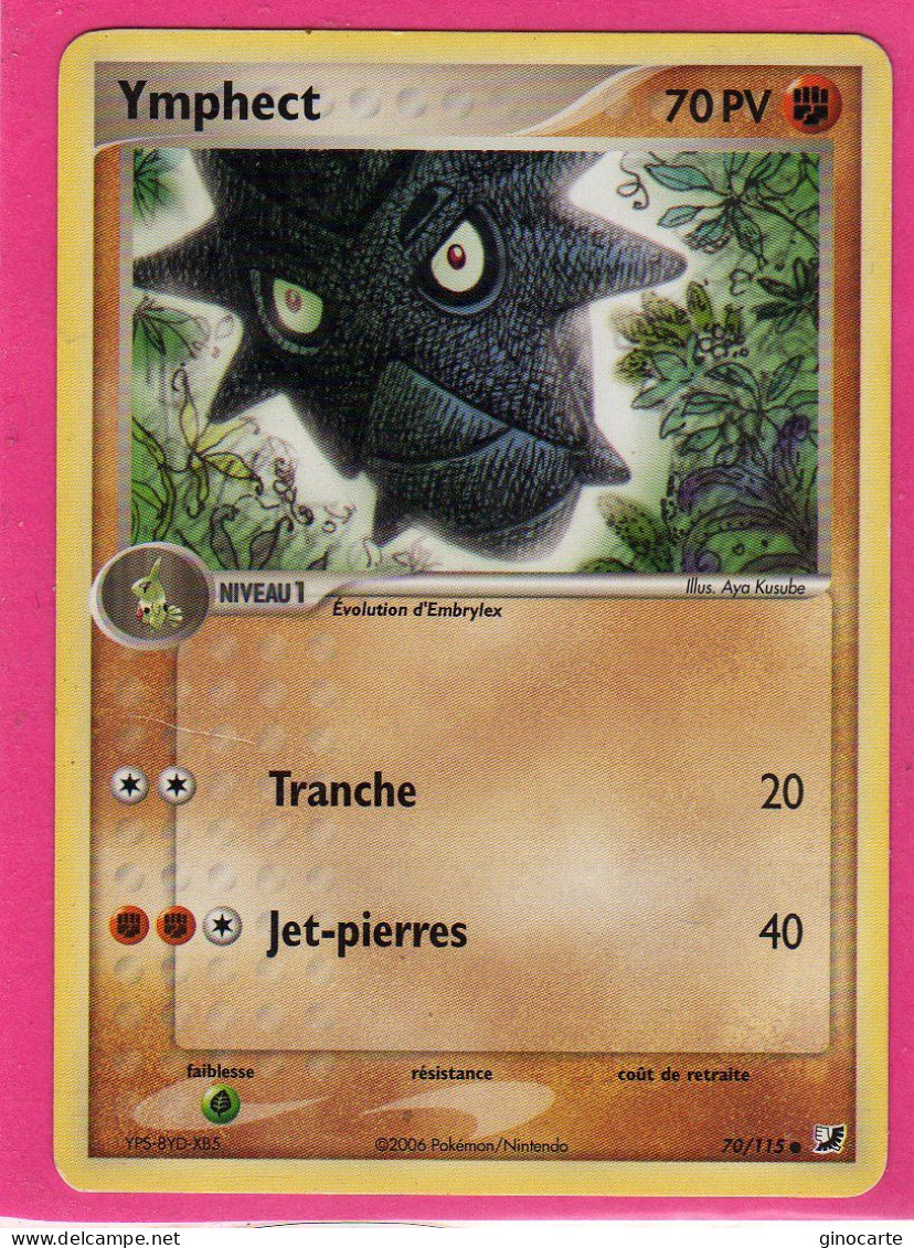 Carte Pokemon 2006 Ex Forces Cachées 70/115 Ymphect 70pv Occasion - Ex