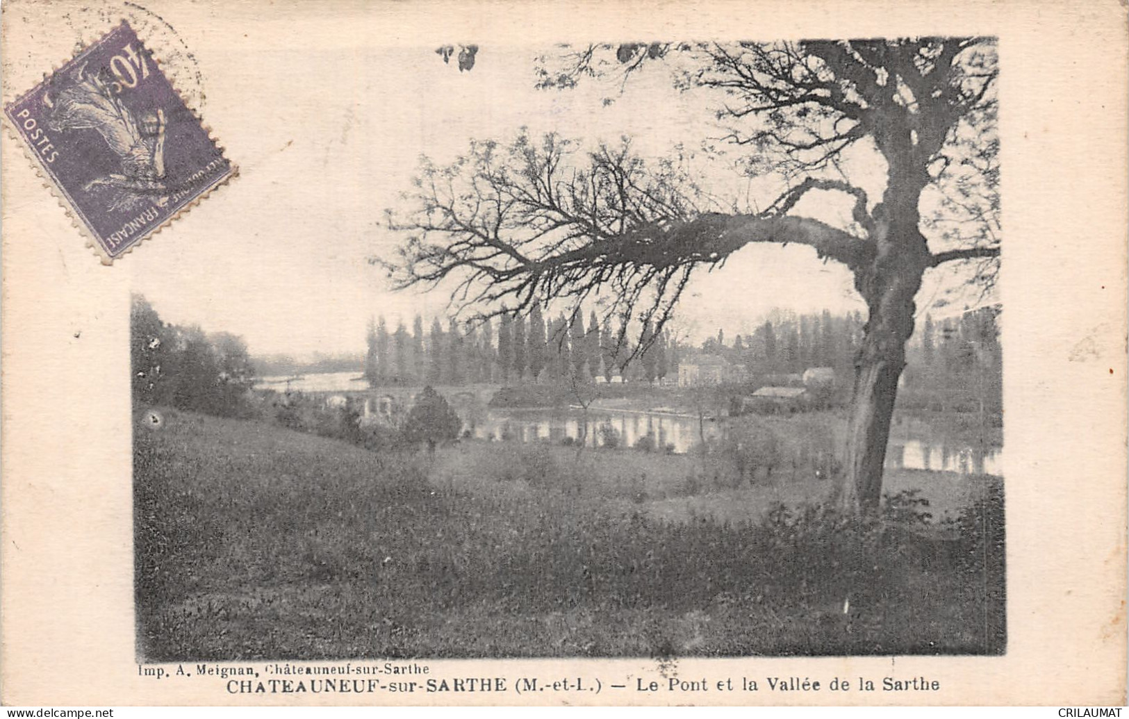 49-CHATEAUNEUF SUR SARTHE-N°5180-B/0069 - Chateauneuf Sur Sarthe