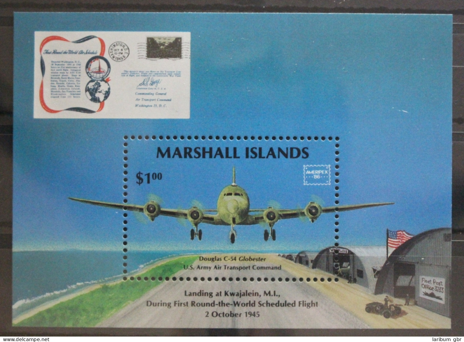 Marshall-Inseln Block 1 Mit 81 Postfrisch #UK438 - Marshallinseln