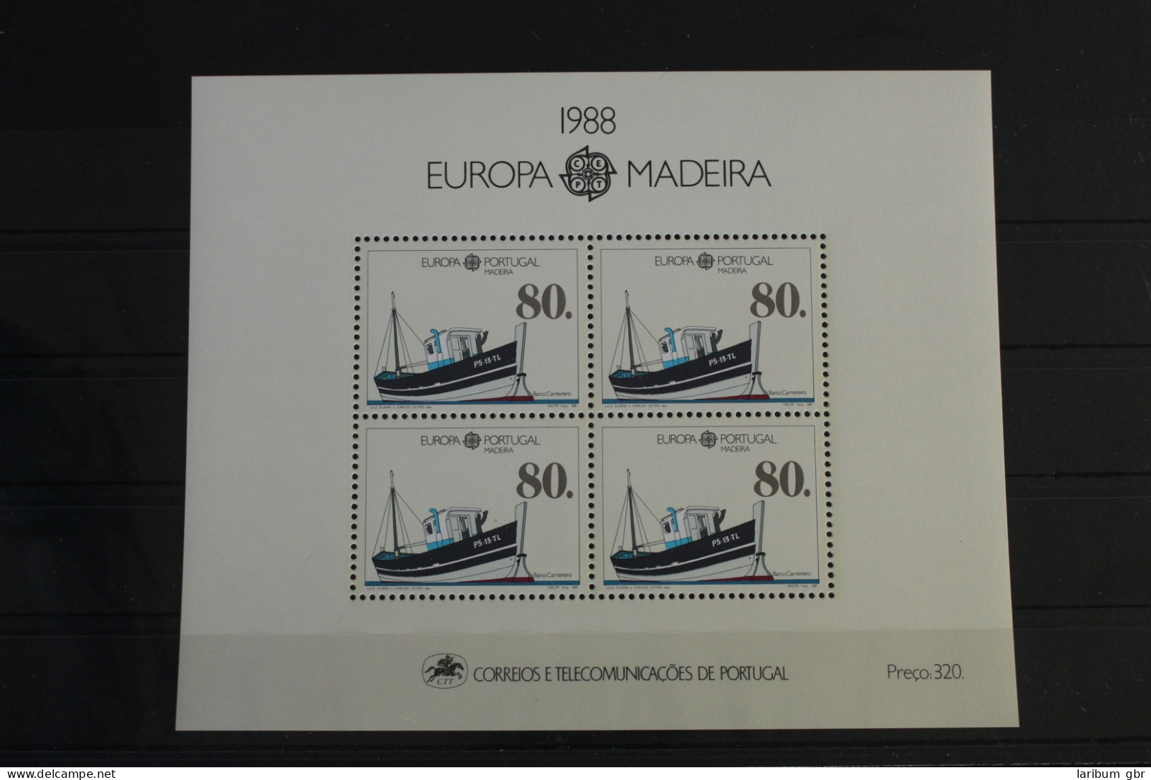 Portugal Madeira Block 9 Mit 118 Postfrisch #VI974 - Madère