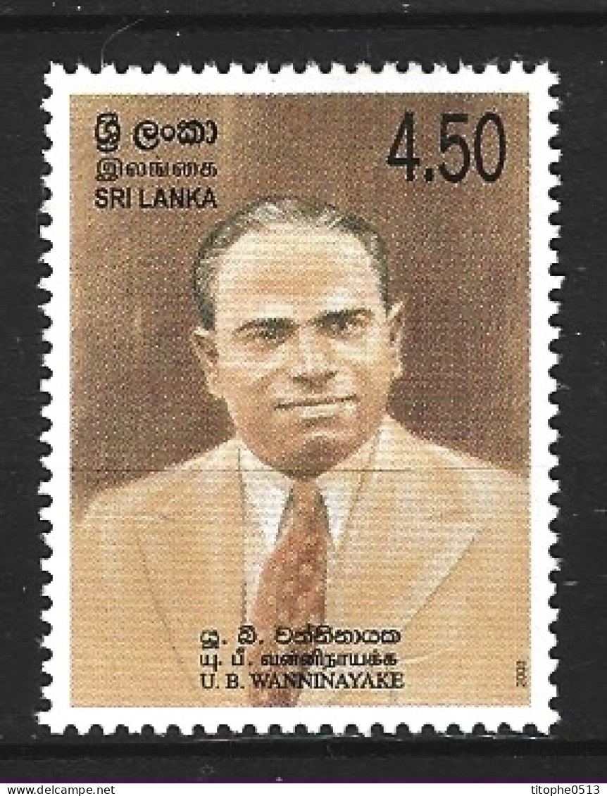 SRI LANKA. N°1403 De 2003. Personnalité. - Sri Lanka (Ceylon) (1948-...)