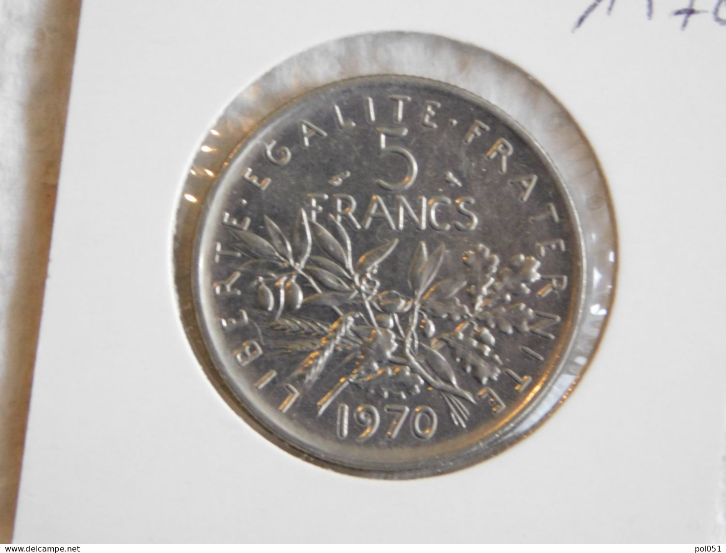 France 5 Francs 1970 SEMEUSE (905) - 5 Francs