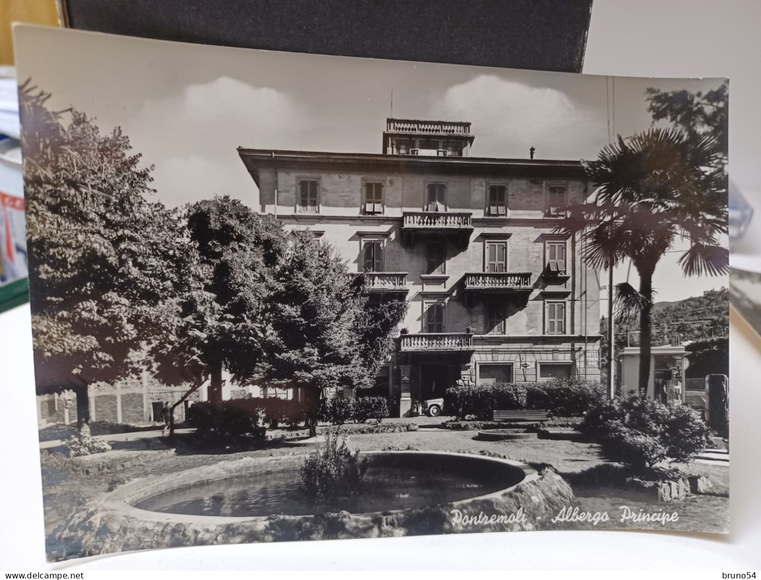 Cartolina Pontremoli Prov Massa Carrara Albergo Principe 1961 - Massa