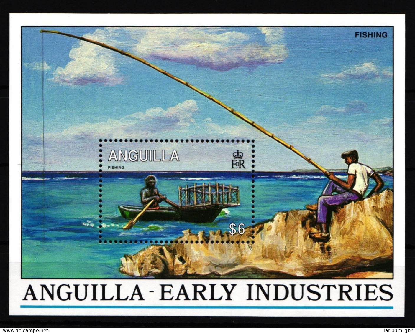 Anguilla Block 95 Mit 901 Postfrisch Tiere Fische #HD824 - Anguilla (1968-...)