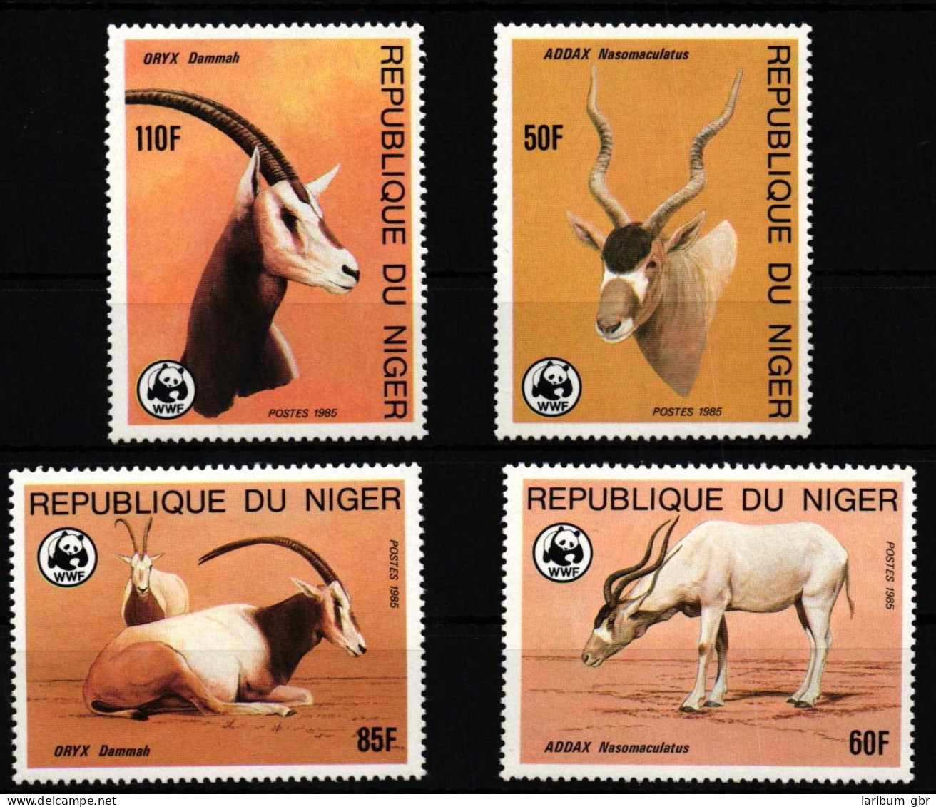 Niger 941-944 Postfrisch WWF #HQ605 - Niger (1960-...)