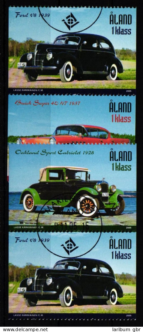 Aland 247-250 Gestempelt Klassische Automobile #IR222 - Ålandinseln