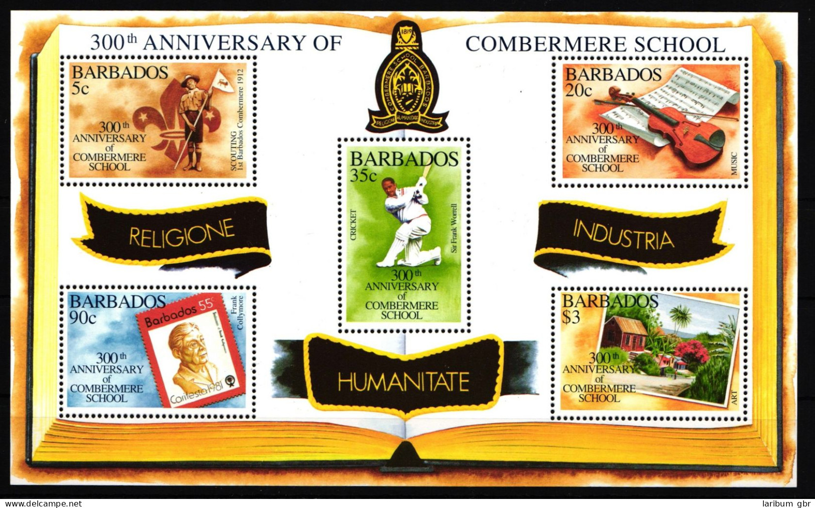 Barbados Block 31 Postfrisch #IQ706 - Barbados (1966-...)