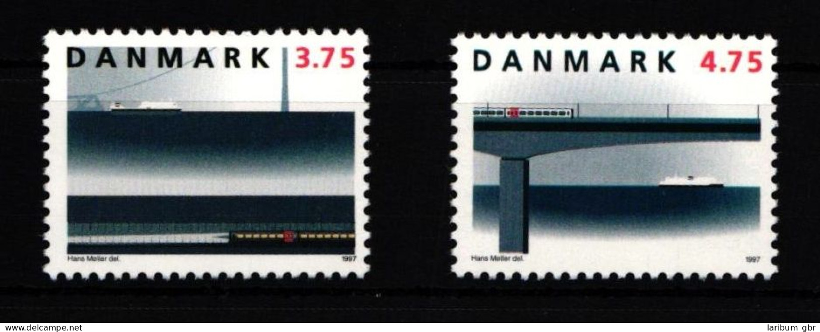 Dänemark 1150-1151 Postfrisch Osttunnel Und Westbrücke #IR263 - Sonstige & Ohne Zuordnung