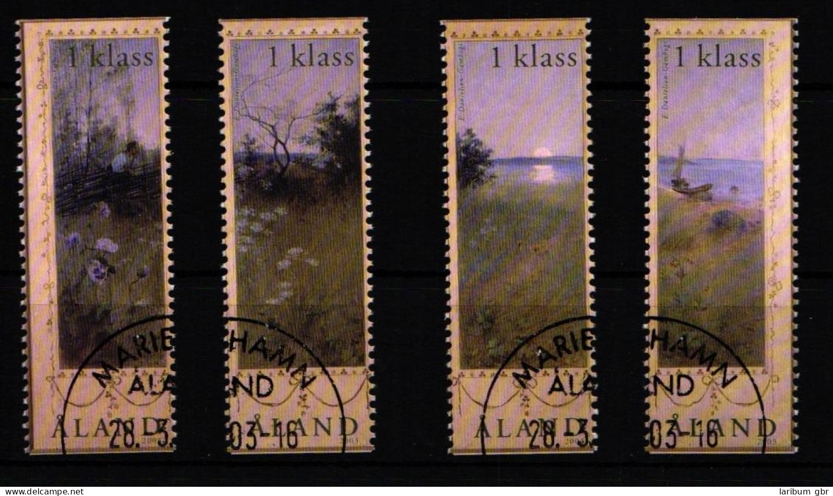 Aland 219-222 Gestempelt Sommerlandschaft #IR211 - Ålandinseln