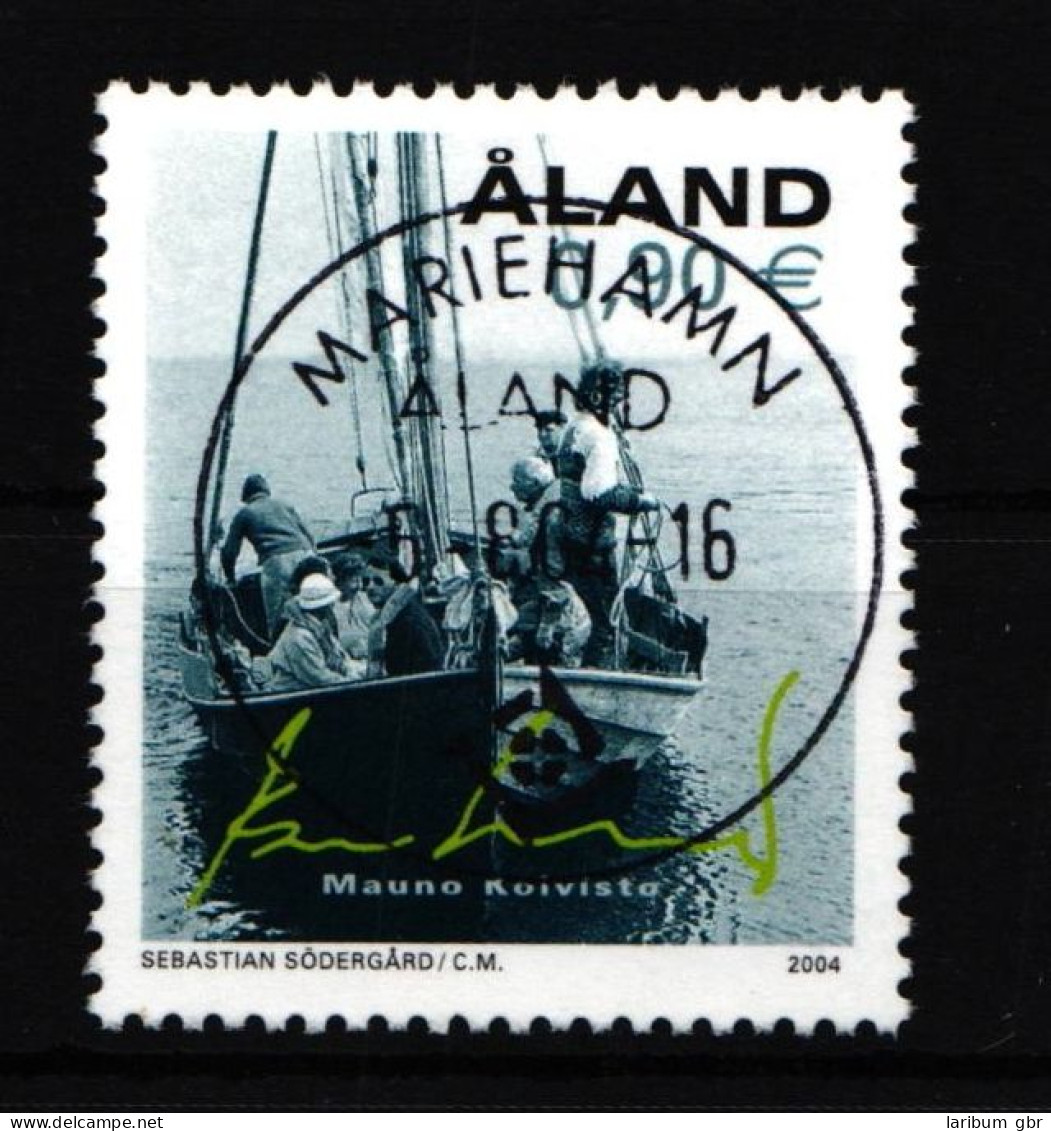 Aland 233 Gestempelt Ausflug Mit Dem Segelboot #IR134 - Ålandinseln