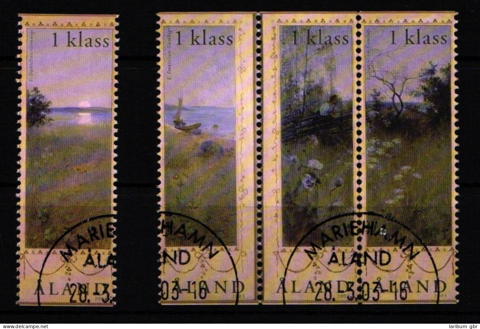 Aland 219-222 Gestempelt Sommerlandschaft #IR213 - Aland