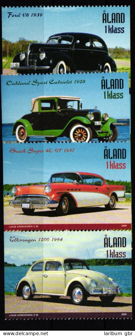 Aland 247-250 Postfrisch Klassische Automobile #IR187 - Ålandinseln