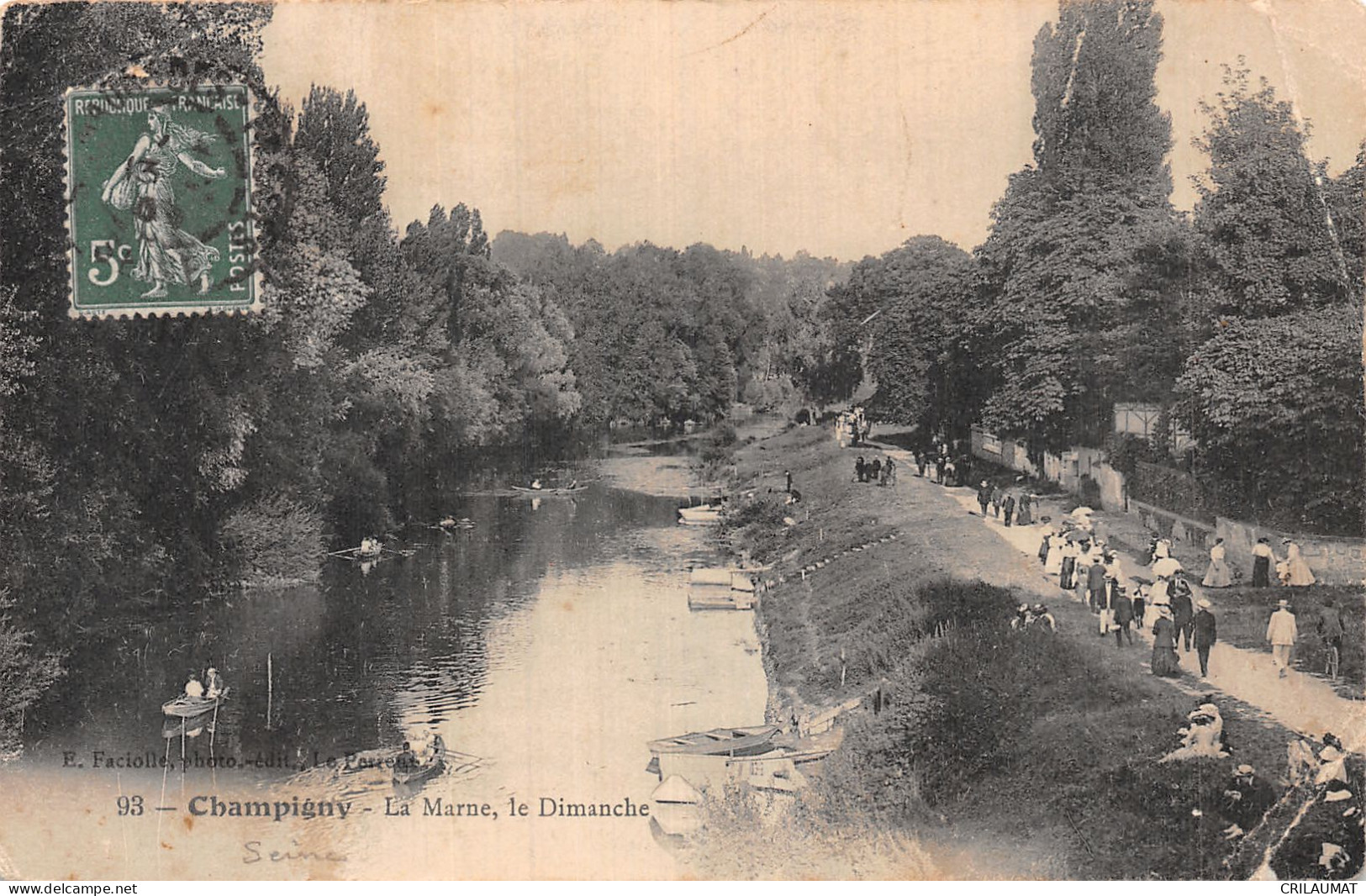 94-CHAMPIGNY-N°5186-E/0089 - Champigny