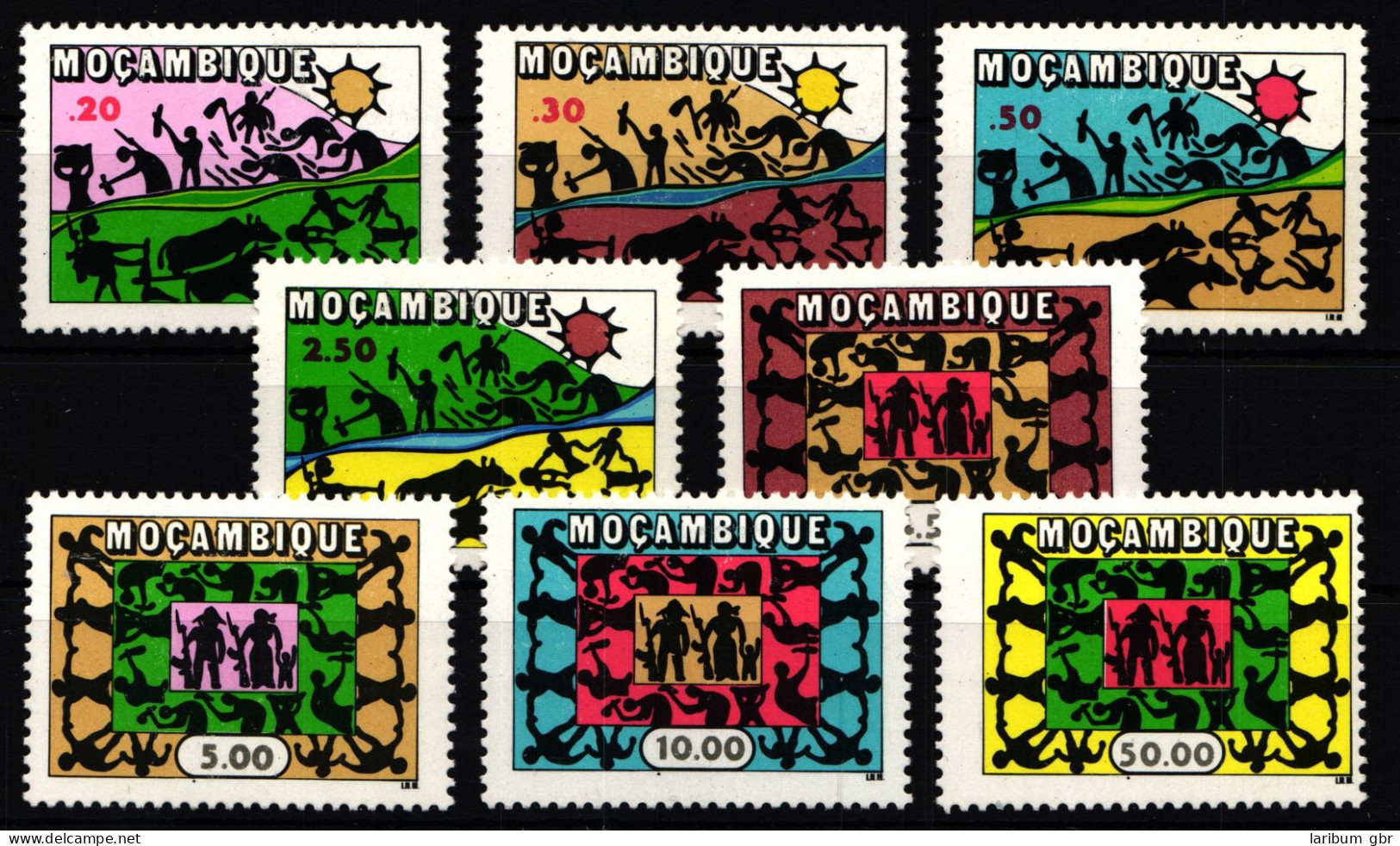 Mocambique 594-601 Mit Falz #JO137 - Mozambique