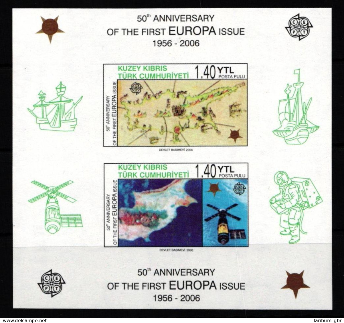 Türkisch-Zypern Block 24 B Postfrisch #JO593 - Used Stamps