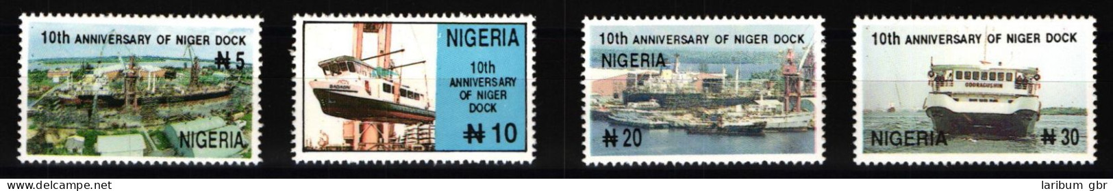 Niger 660-663 Postfrisch Schiffe #JH683 - Niger (1960-...)