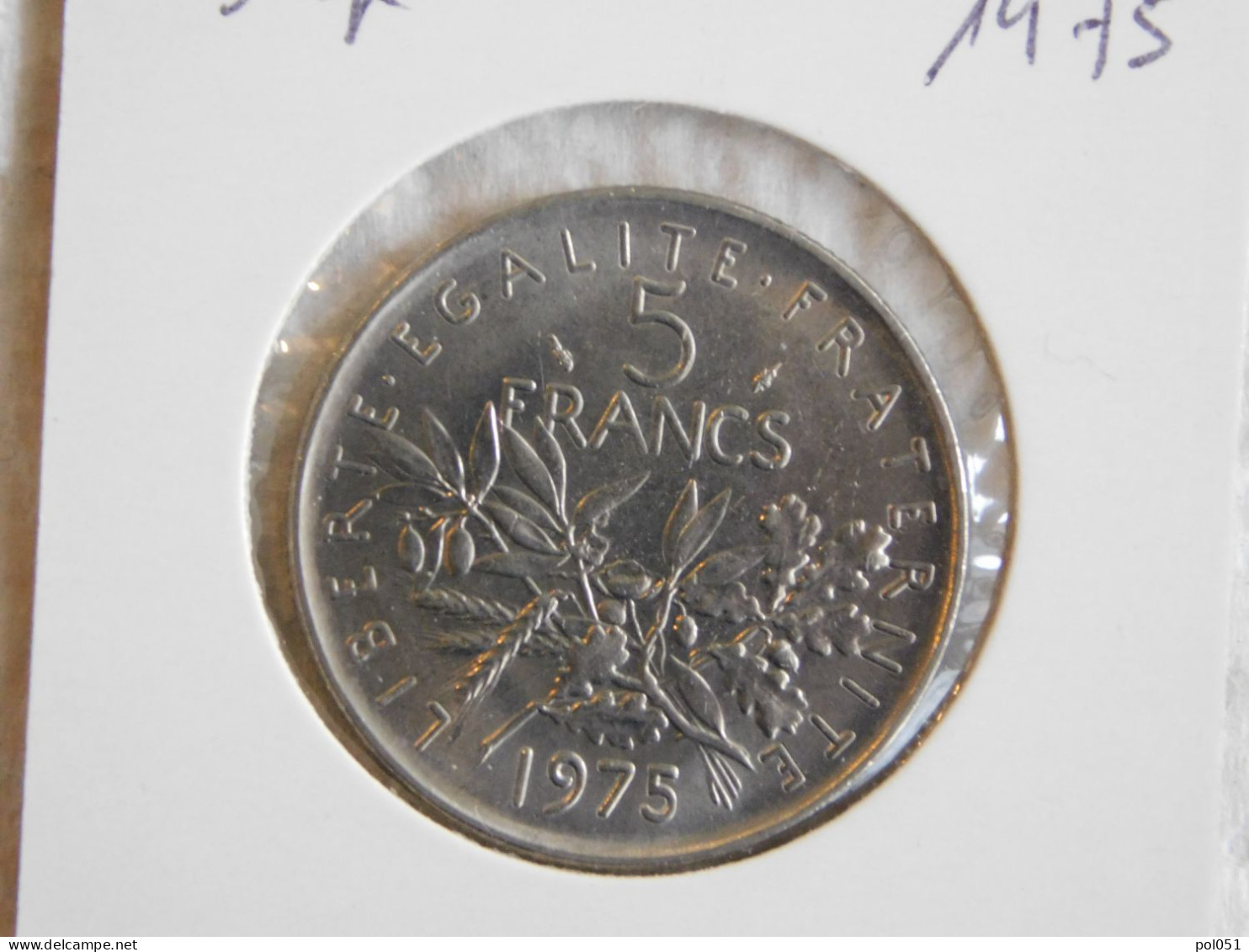 France 5 Francs 1975 SEMEUSE (910) - 5 Francs