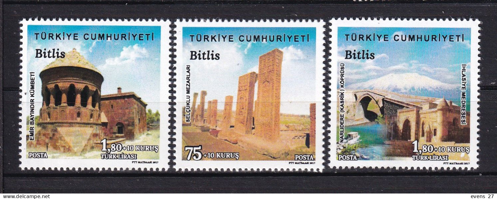 TURKEY-2017-BRIDGES-MNH - Ponti