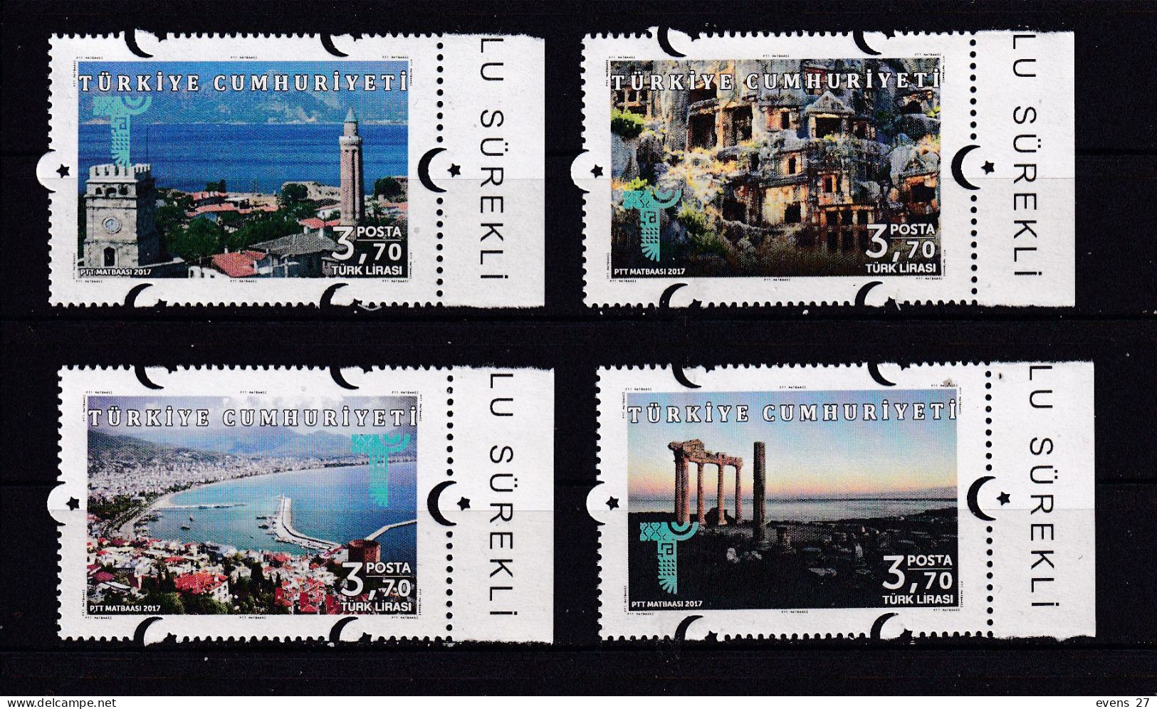 TURKEY-2017-ANTALYA-MNH - Nuevos