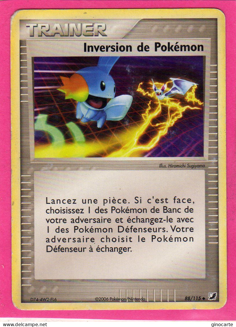 Carte Pokemon 2006 Ex Forces Cachées 88/115 Inversion De Pokemon Occasion - Ex