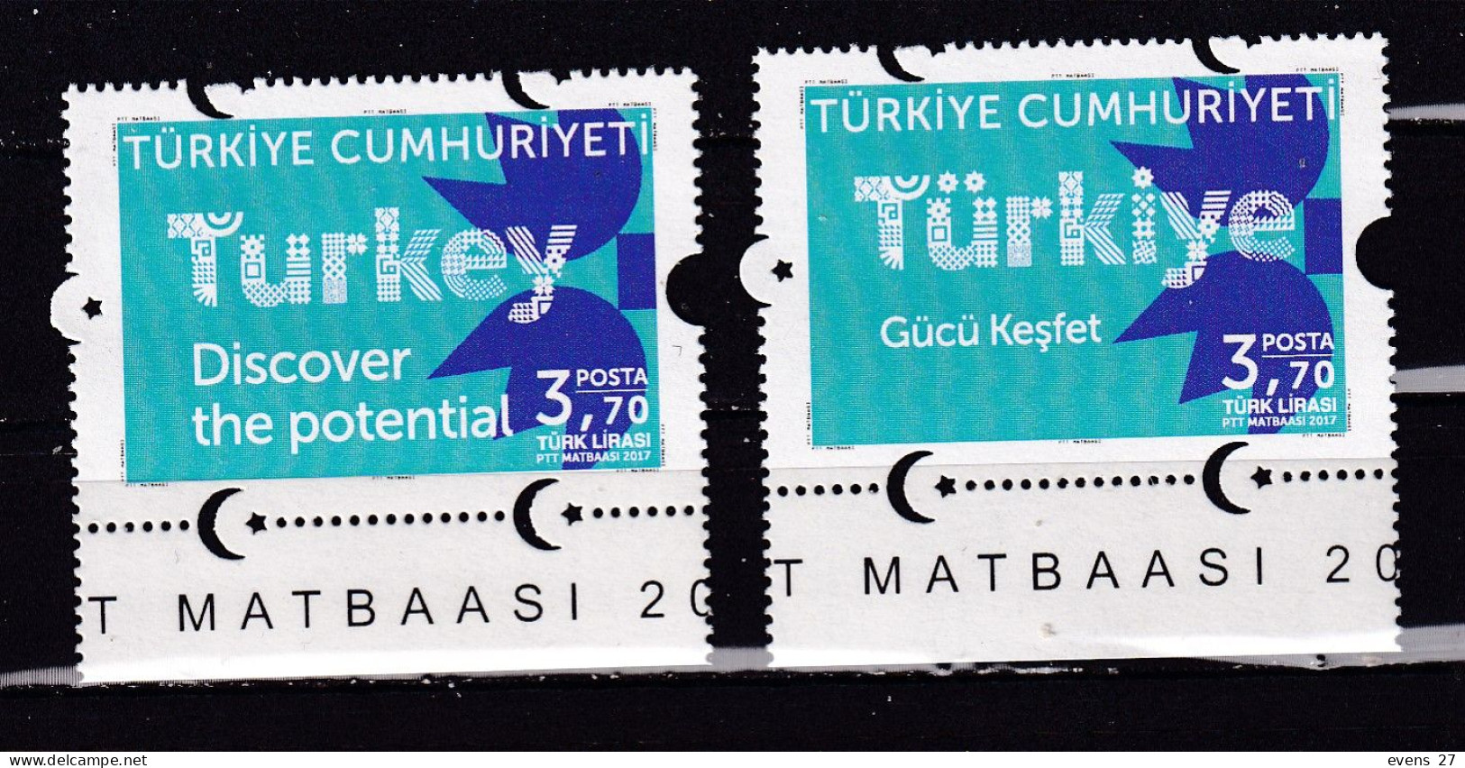 TURKEY-2017-DISCOVER THE POTENTIAC-MNH - Neufs