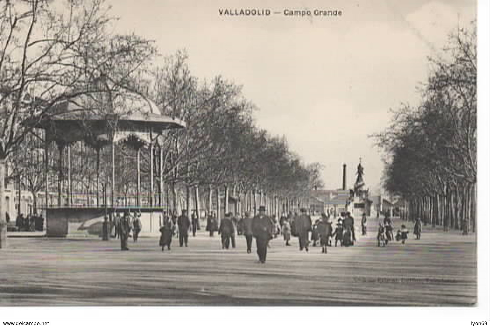 VALLADOLID  CAMPO GRANDE KIOSQUE A MUSIQUE - Autres & Non Classés