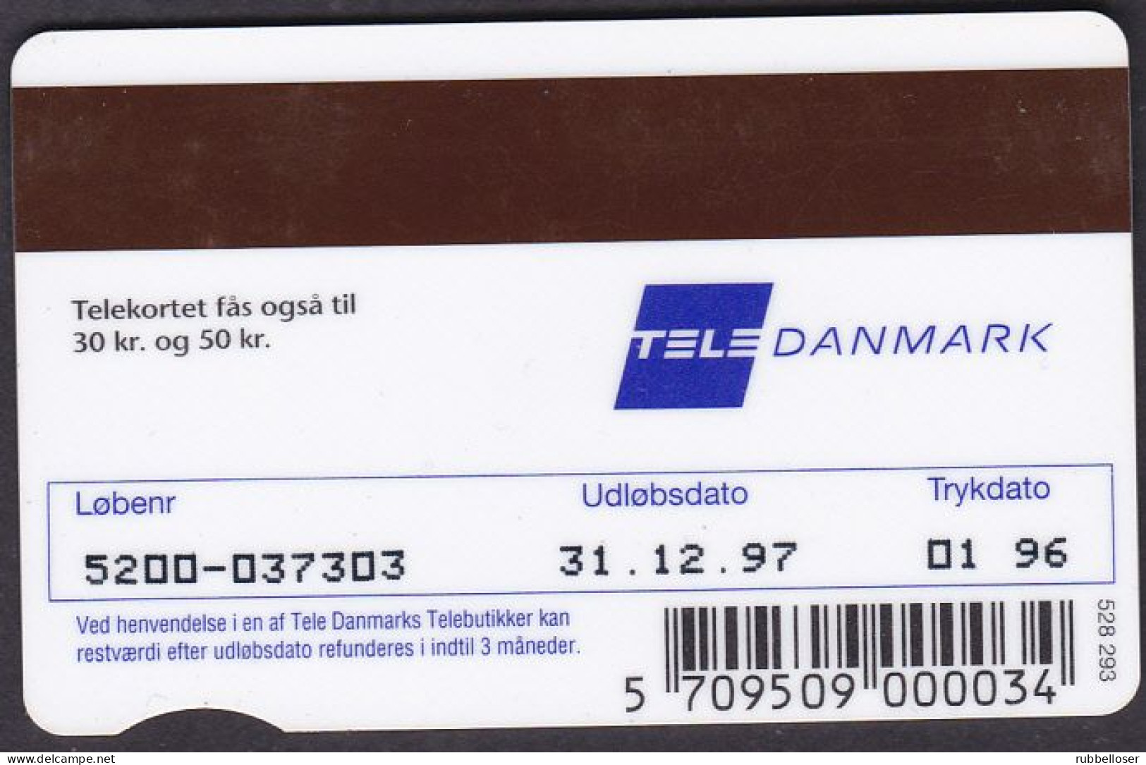 Telefonkarte Dänemark - Autres - Europe