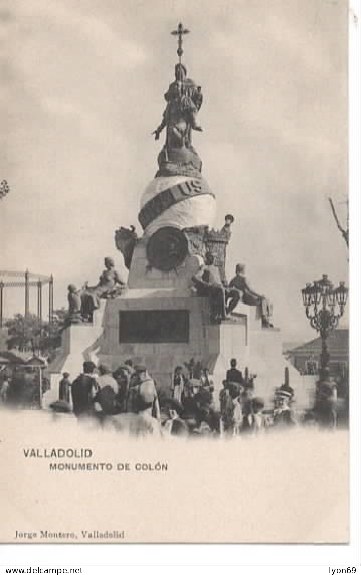 VALLADOLID  Monument De  Colon - Autres & Non Classés