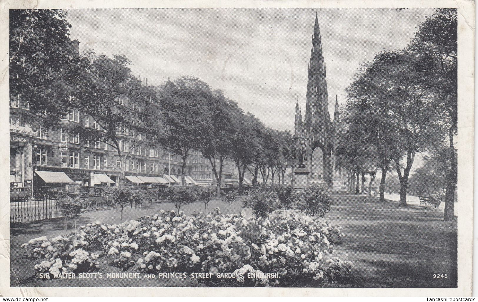 Postcard Genealogy Mr Dennis Edmondson Argyle Road Preston Lancashire PU 1947 My Ref B14878 - Genealogy