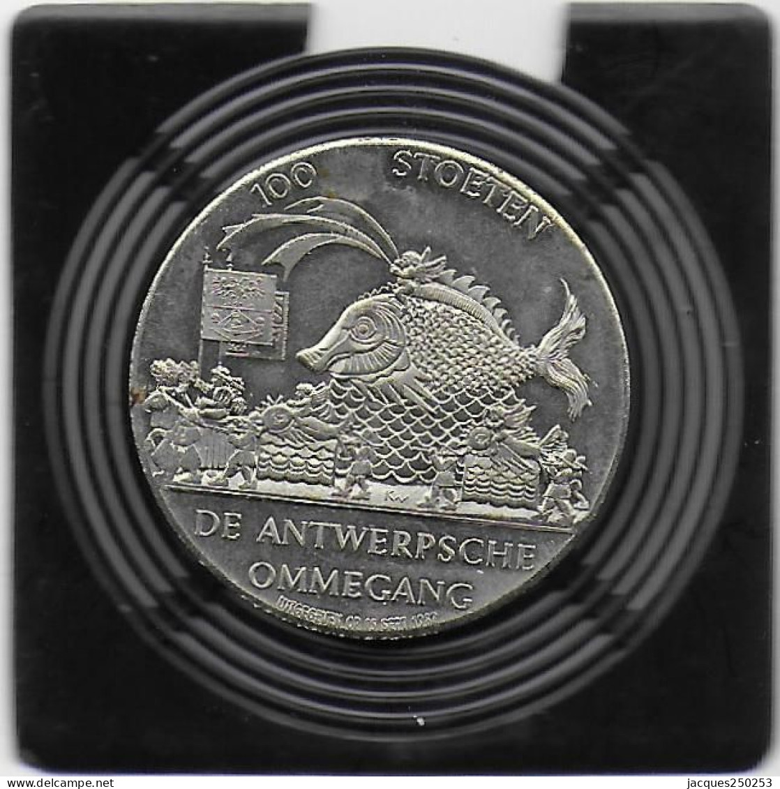 100STOETEN OMMEGANG RODE POORT ANTWERPEN - Tokens Of Communes