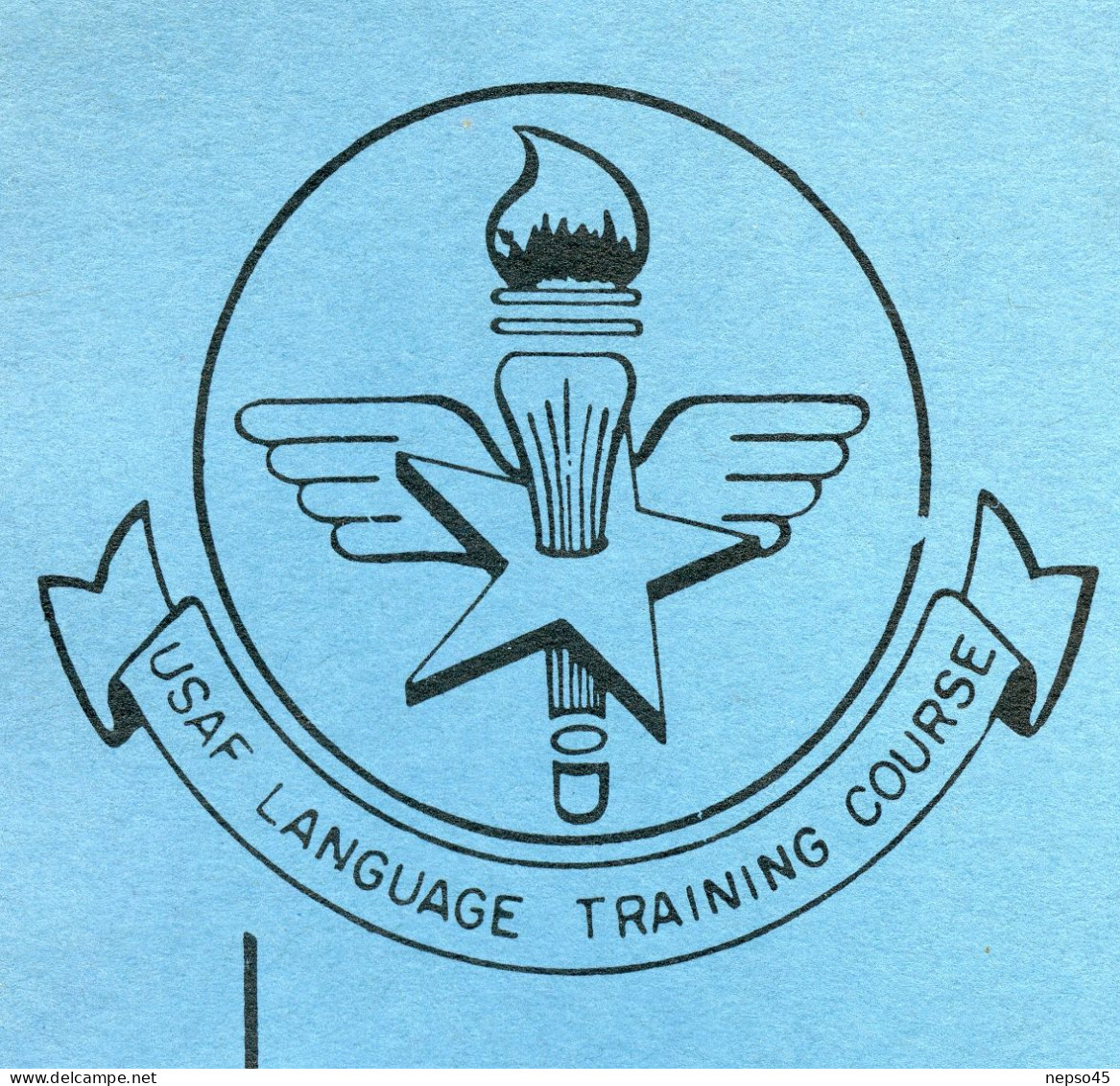 American Aviation English.Technical Phase.1955.HQ Officer Military Schools USAF.Lackland AFB.San Antonio.Texas. - Aviazione