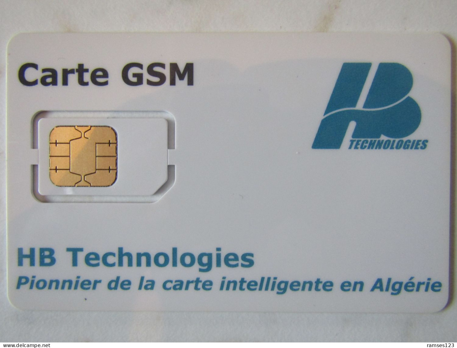 RARE  GSM ALGERIE  HBT   NUMBER 1   MINT - Algérie