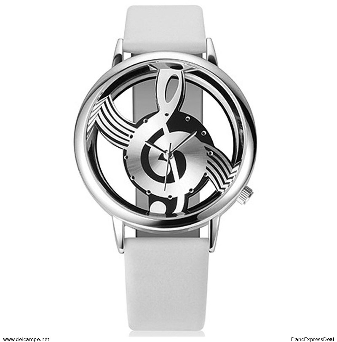 Montre à Quartz NEUVE Watch - Clef De Sol Musique Solfège Rock (Réf 1) - Orologi Moderni