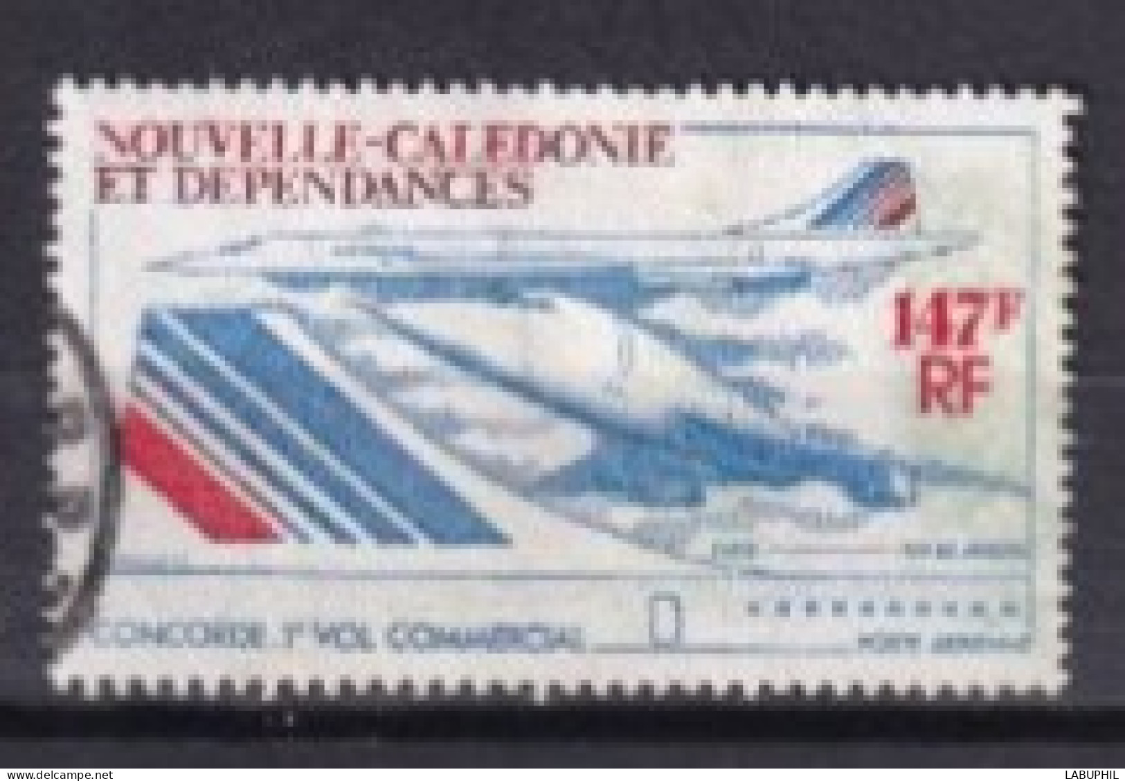 NOUVELLE CALEDONIE Dispersion D'une Collection Oblitéré Used  1977 Avion Concorde - Usati