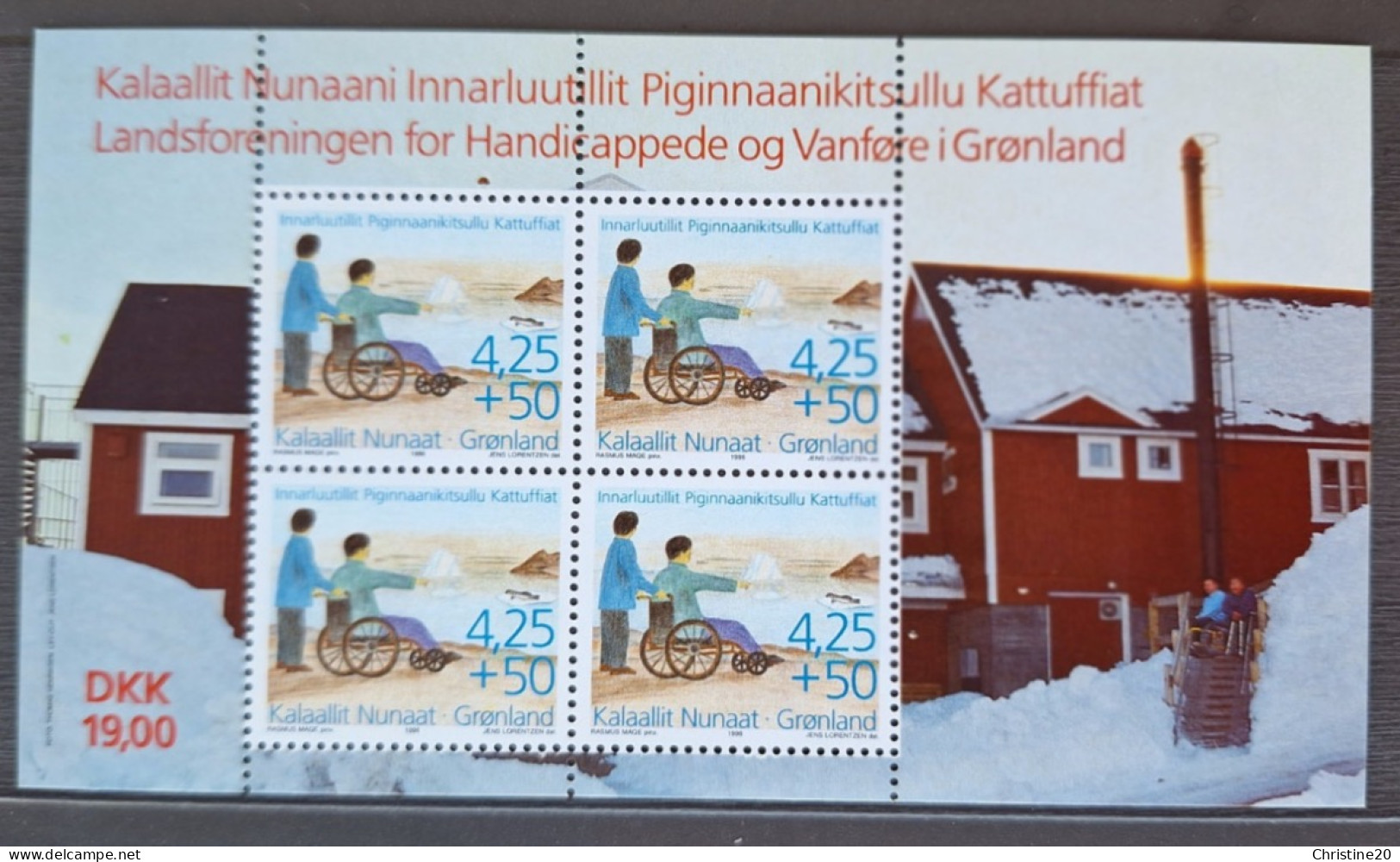 Groenland 1995 BF11 **TB Cote 12€50 - Blokken