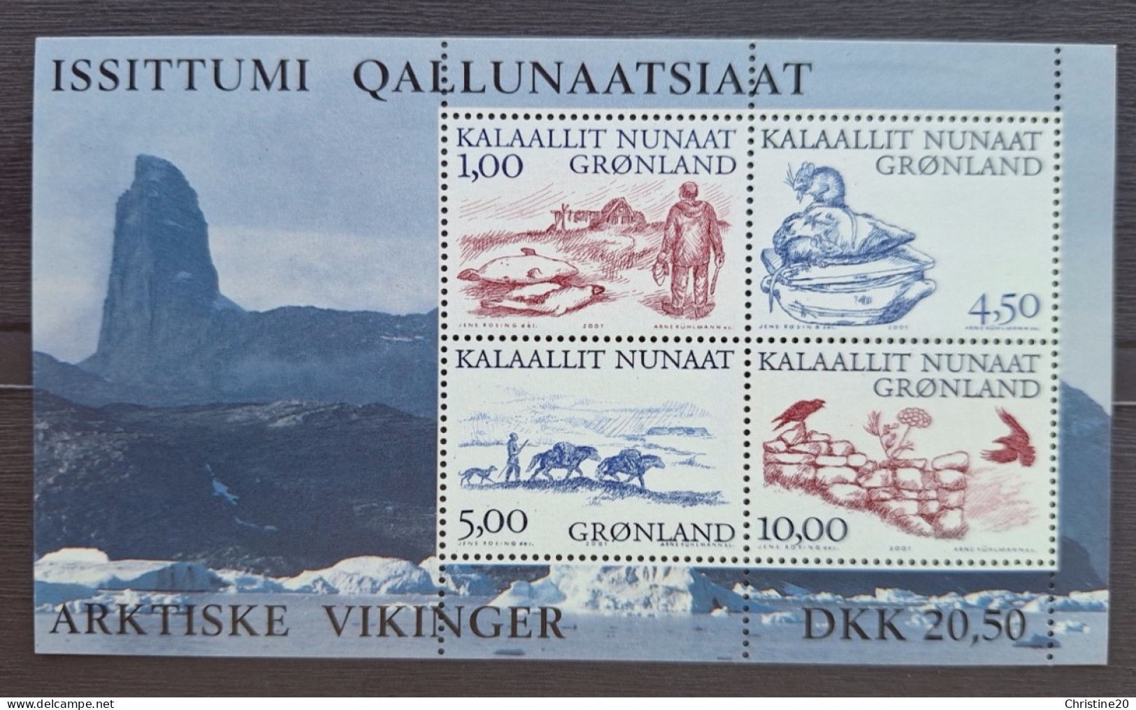 Groenland 1995 BF20 **TB Cote 9€ - Blocs