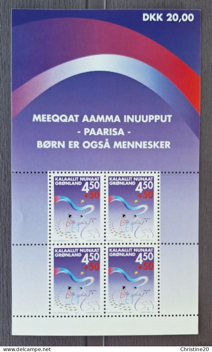 Groenland 1995 BF22 **TB Cote 12€ - Blocs