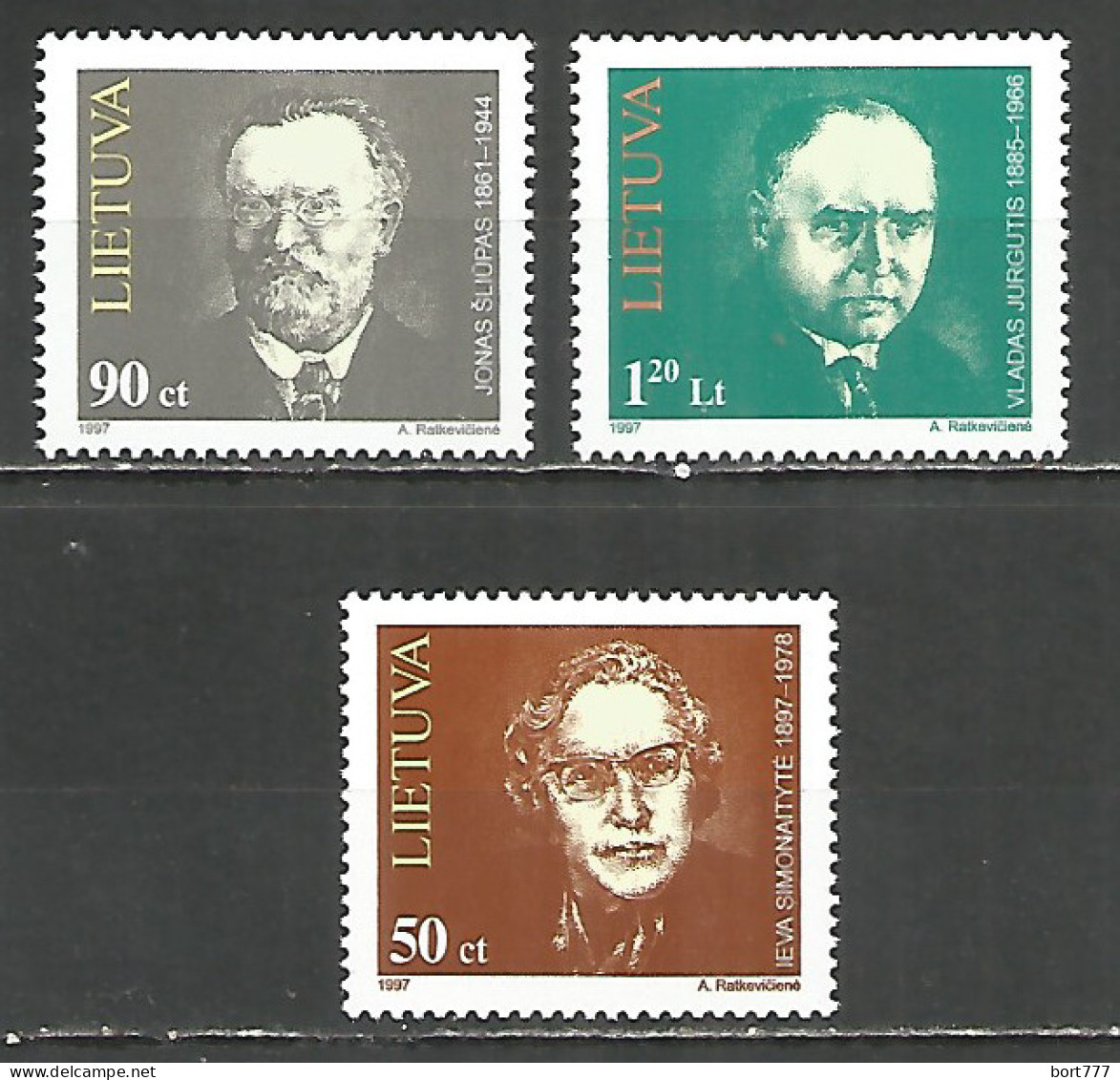 Lithuania 1997 Year Mint Stamps MNH (**)  - Litauen