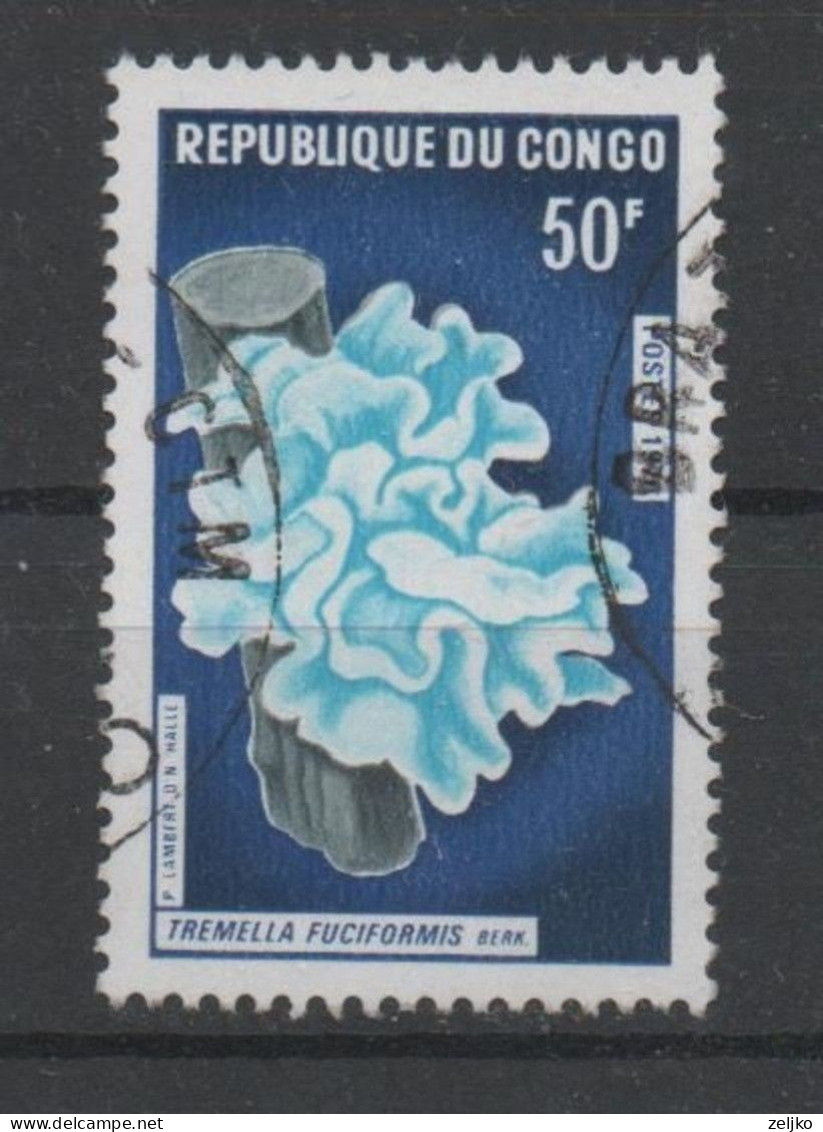 Congo, Used, Michel 237, Flora, Mushroom - Usati