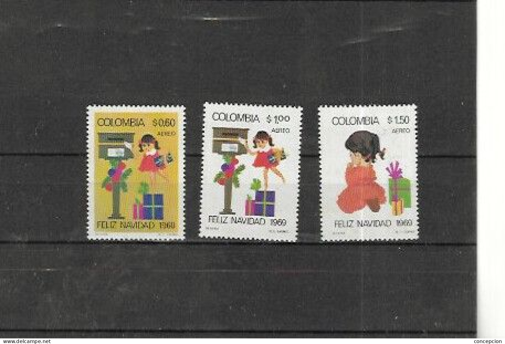 CLOMBIA Nº  AE 502 AL 504 - Colombia