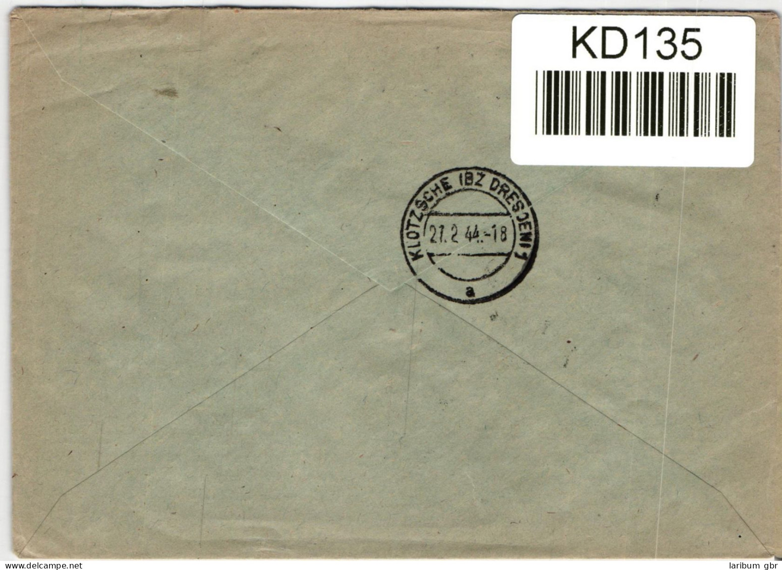 Deutsche Besetzung Böhmen Mähren 110 Auf Brief Als Einzelfrankatur #KD135 - Sonstige & Ohne Zuordnung